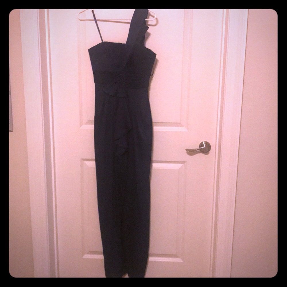 BCBG Maxazaria long silk dress